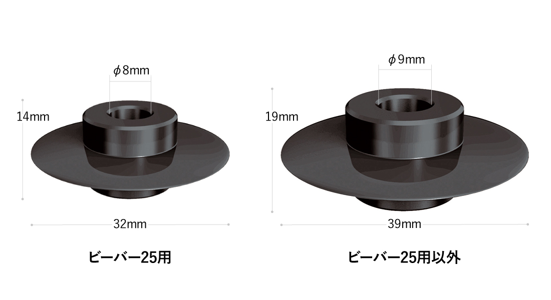 リジッド パイプカッター用替刃 75557 - 道具、工具