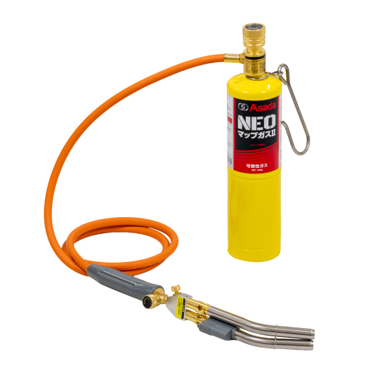 火力調整可能なダブル火口で効率アップ「NEOターボホースダブル」新発売